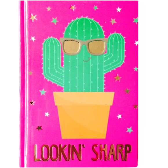 Other - *3/$15 "LOOKIN' SHARP" Cactus Notebook